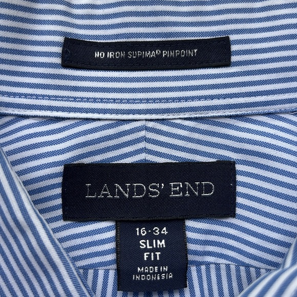 Men’s Lands End Button Down Shirt - Picture 9 of 9